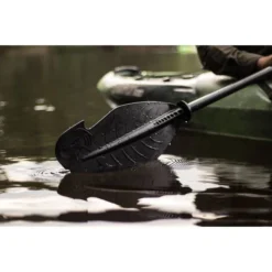 Backwater Assassin Carbon Fiber Hybrid Paddle -FishYak Gear backwater assassin carbon fiber hybrid paddle 5