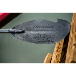 Backwater Assassin Carbon Fiber Hybrid Paddle -FishYak Gear backwater assassin carbon fiber hybrid paddle 6