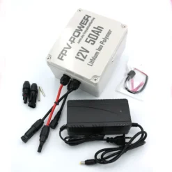 FPV-Power 12V - 50Ah V3 Waterproof Lithium Battery With 10A Charger 5 FPV-Power 12V - 50Ah V3 Waterproof Lithium Battery With 10A Charger -FishYak Gear fpv power 12v 50ah v3 waterproof lithium battery w 2