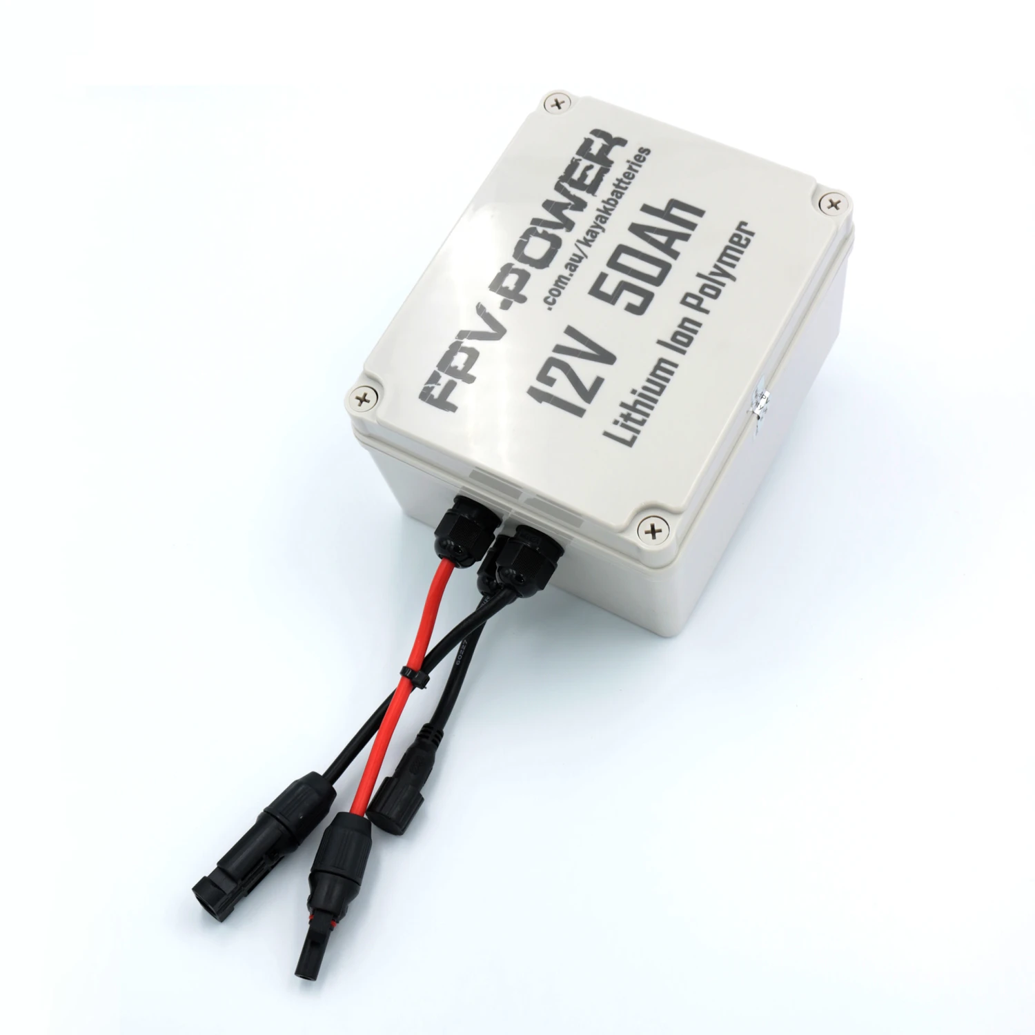FPV-Power 12V - 50Ah V3 Waterproof Lithium Battery With 10A Charger 1 FPV-Power 12V - 50Ah V3 Waterproof Lithium Battery With 10A Charger