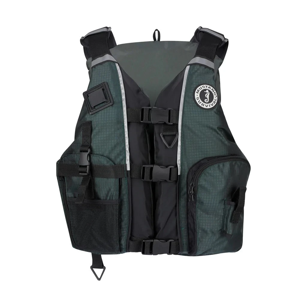 Mustang Survival TopWater Foam Vest Green 1 Mustang Survival TopWater Foam Vest Green