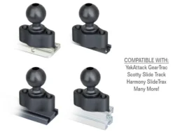 RAM Mounts 1-1/2'' Ball Quick Track Base 7 RAM Mounts 1-1/2'' Ball Quick Track Base -FishYak Gear ram mounts 1 1 2 ball quick track base 3