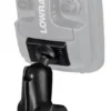 RAM Mounts 1" Ball Marine Electronic "Light Use" Mount For Lowrance Elite-4 & Mark-4 Series Fishfinders
