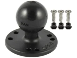 RAM Mounts 2.5" Round Base AMPs Hole Pattern 1.5" Ball Garmin Fishfinders