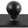 RAM Mounts C Size 1.5" Ball On Rectangular Plate With 1.5" X 3.5" 4-Hole Pattern - Helix 7