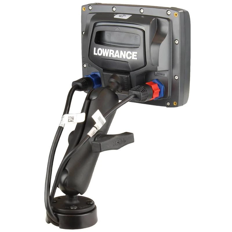 RAM Mounts Small Cable Manager For 2-5/8" Round AMPs Hole Pattern 3 RAM Mounts Small Cable Manager For 2-5/8" Round AMPs Hole Pattern - Image 3