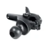 RAM Mounts Universal Small Tough-Clamp With 1'' Diameter Rubber Ball