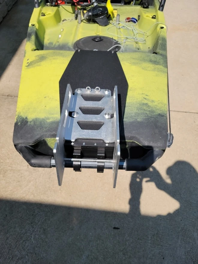 Tim Percy Pro Angler Single Motor/Micro Anchor Mount 1 Tim Percy Pro Angler Single Motor/Micro Anchor Mount