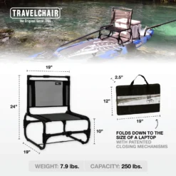 TravelChair Larry Chair 13 TravelChair Larry Chair -FishYak Gear travelchair larry chair 6