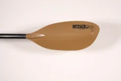 Werner Paddles Tybee Fiberglass Hooked 2-Piece Leverloc Standard Shaft 260-280 Brown