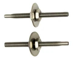 Yak-Attack Rigging Bullet 8-32" Threads (GT90 GearTrac) With Hardware (Pack Of 2)