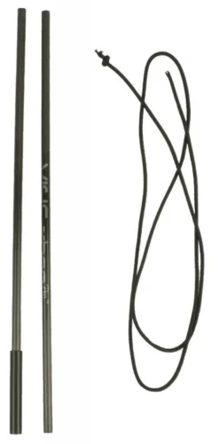 Yak-Attack VISICarbon Pro Mast Repair Kit Includes Both Carbon Tubes And Replacement Shock Cord